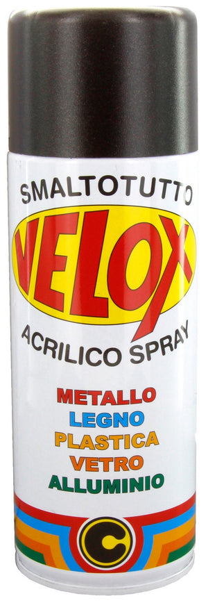 velox spray metallizzato nero b160 cod:ferx.25907