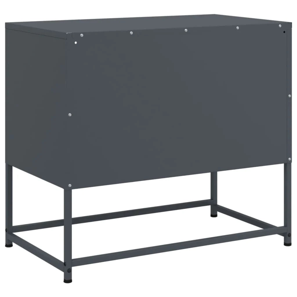 Mobile TV multimediale mensola TV credenza TV sala da pranzo soggiorno camera da letto rosa 100,5 x 39 x 60,5 cm acciaio rosa 02_0028286
