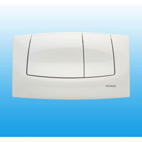 Placca onda duo bianca fluidmast er 227693