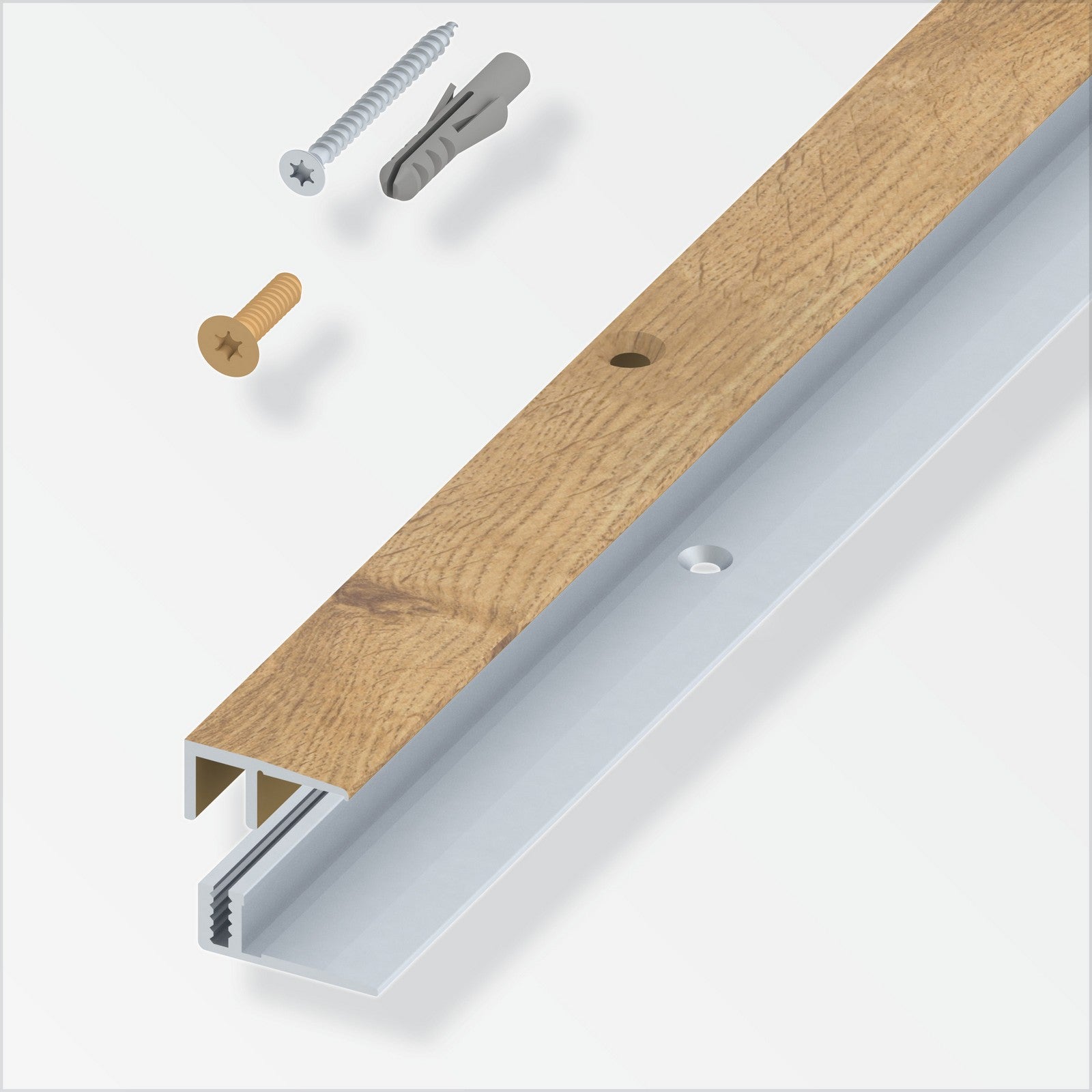 raccordo balcone x parquet rovere naturale cm.100 cod:ferx.25912