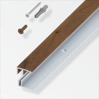 raccordo balcone x parquet noce/naturale cm.100 cod:ferx.25913