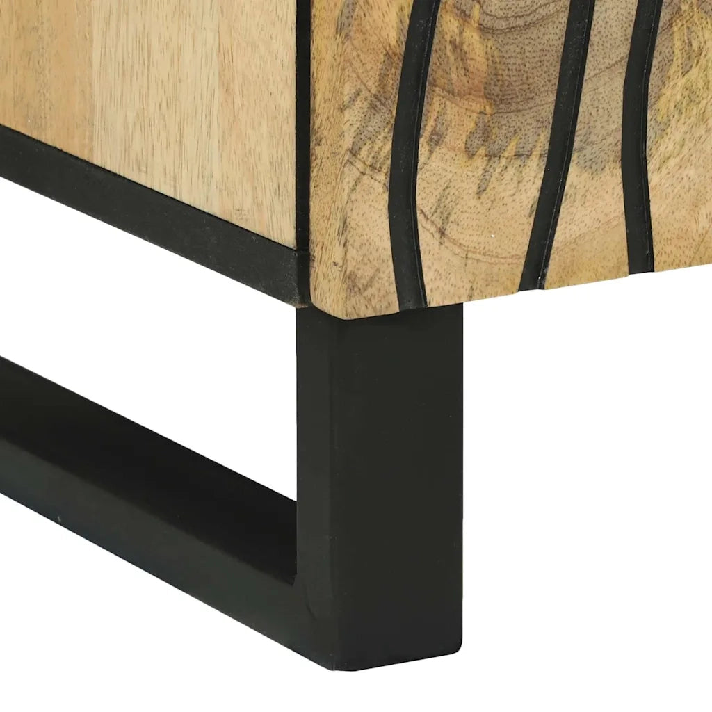 Credenza Marrone 60 x 33 x 75 cm legno massello di mango 4017962