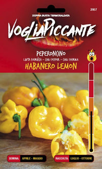 HOT PEPPERS HABANERO LEMON
