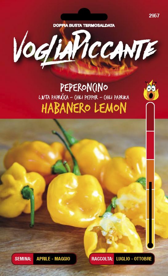 HOT PEPPERS HABANERO LEMON