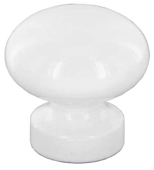 pomolo in legno laccato bianco mm. 25 (101/d) cod:ferx.25918