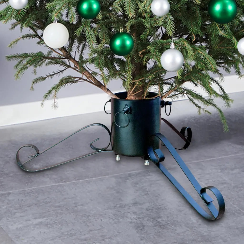 Base per Albero di Natale Verde 58x58x21 cm CFW7138498
