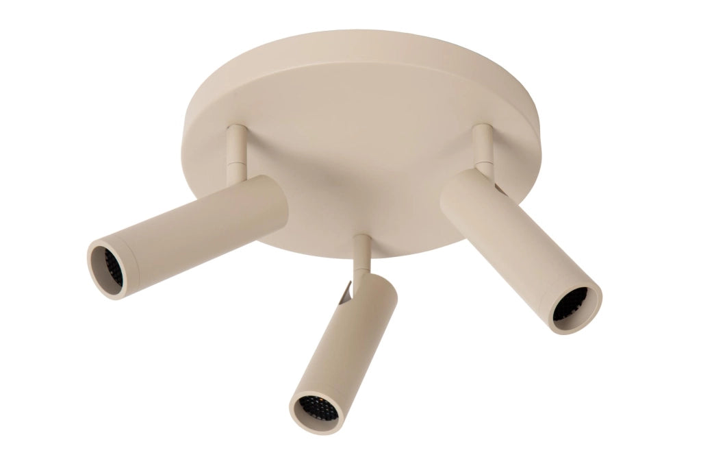Faretto soffitto GRADO 3xMR11 taupe alluminio Lucide