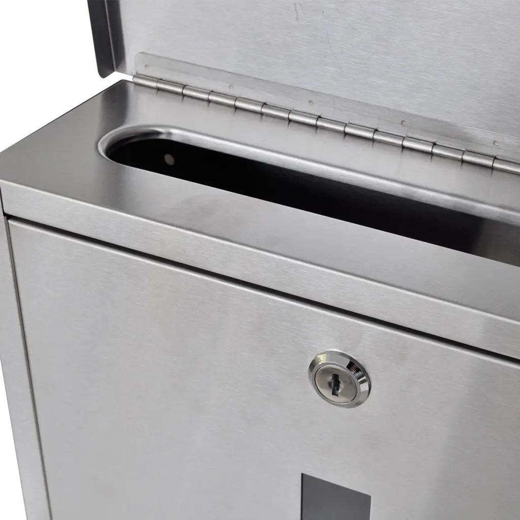 Casetta della posta in acciaio inossidabile 31 x 10,5 x 33,5 cm CFW7059464