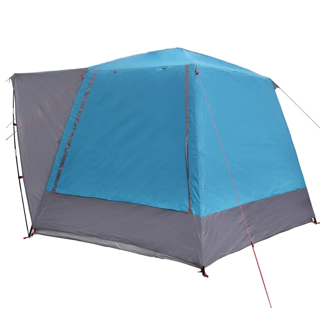 Tenda da campeggio Capanna-Tenda per Escursionismo Blu 420 x 420 x 227 cm Poliestere