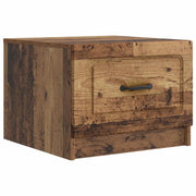 Tavolino da salotto con cassetto Legno antico 49 x 50 x 37 cm