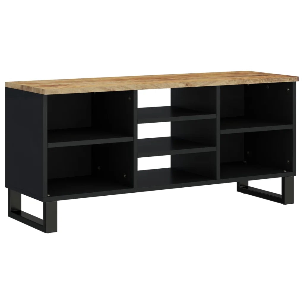 Mobile TV | Armadietto TV | Mobile Porta TV 100x33x46cm Legno Massello Mango e Legno Multistrato