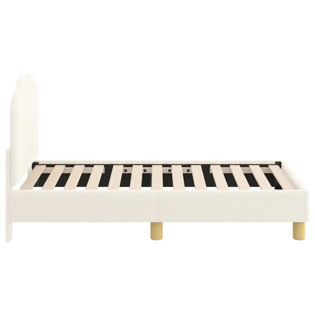 Struttura letto per bambini con testata Crema 70 x 140 cm 42010964