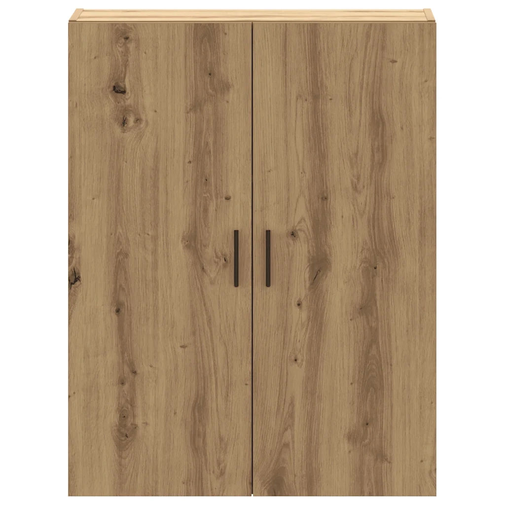 Mobile a Parete Rovere Artigianale 69,5x34x90 cm 857293