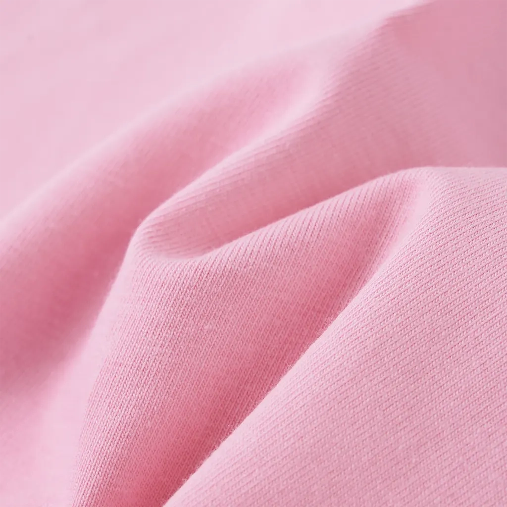 Maglietta da Bambina a Maniche Corte Fucsia 116 10681
