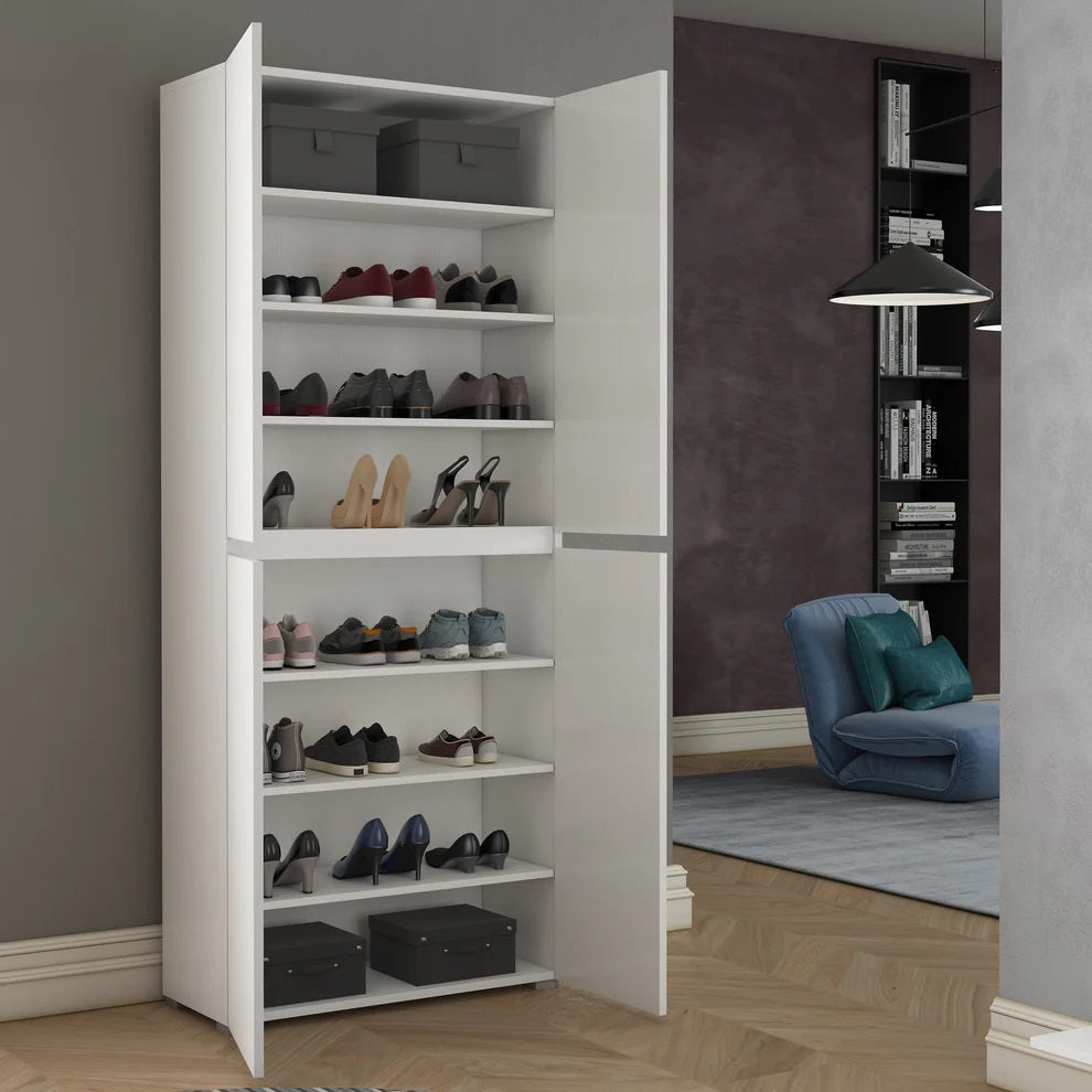 ELEMENTO BOX 80X42XH195CM 4 ANTE BIANCO.