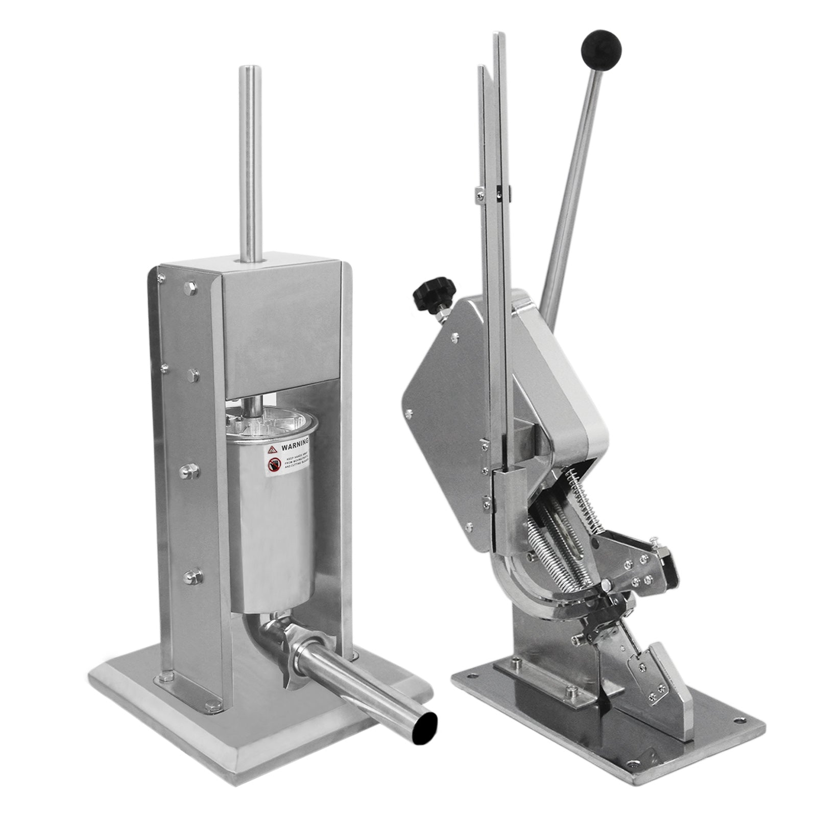 Kit Clippatrice Lega Salsicce & Insaccatrice Manuale Professionale 3L - 5L - 7L