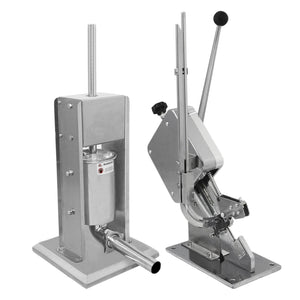 Kit Clippatrice Lega Salsicce & Insaccatrice Manuale Professionale 3L - 5L - 7L