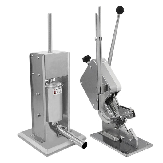 Kit Clippatrice Lega Salsicce & Insaccatrice Manuale Professionale 3L - 5L - 7L