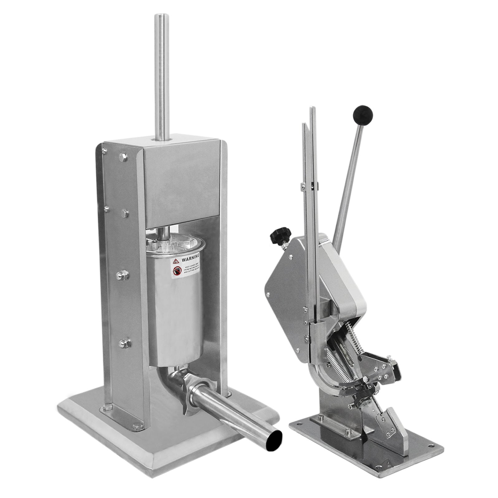 Kit Clippatrice Lega Salsicce & Insaccatrice Manuale Professionale 3L - 5L - 7L