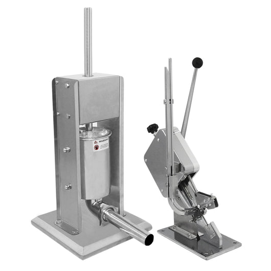 Kit Clippatrice Lega Salsicce & Insaccatrice Manuale Professionale 3L - 5L - 7L