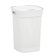 Cesta Portabiancheria Wooly Hamper 60 L Bianca 45x35x60 cm