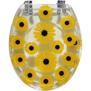 Sanitop-wingenroth sedile wc sole, 1 pezzi, trasparente, 40465