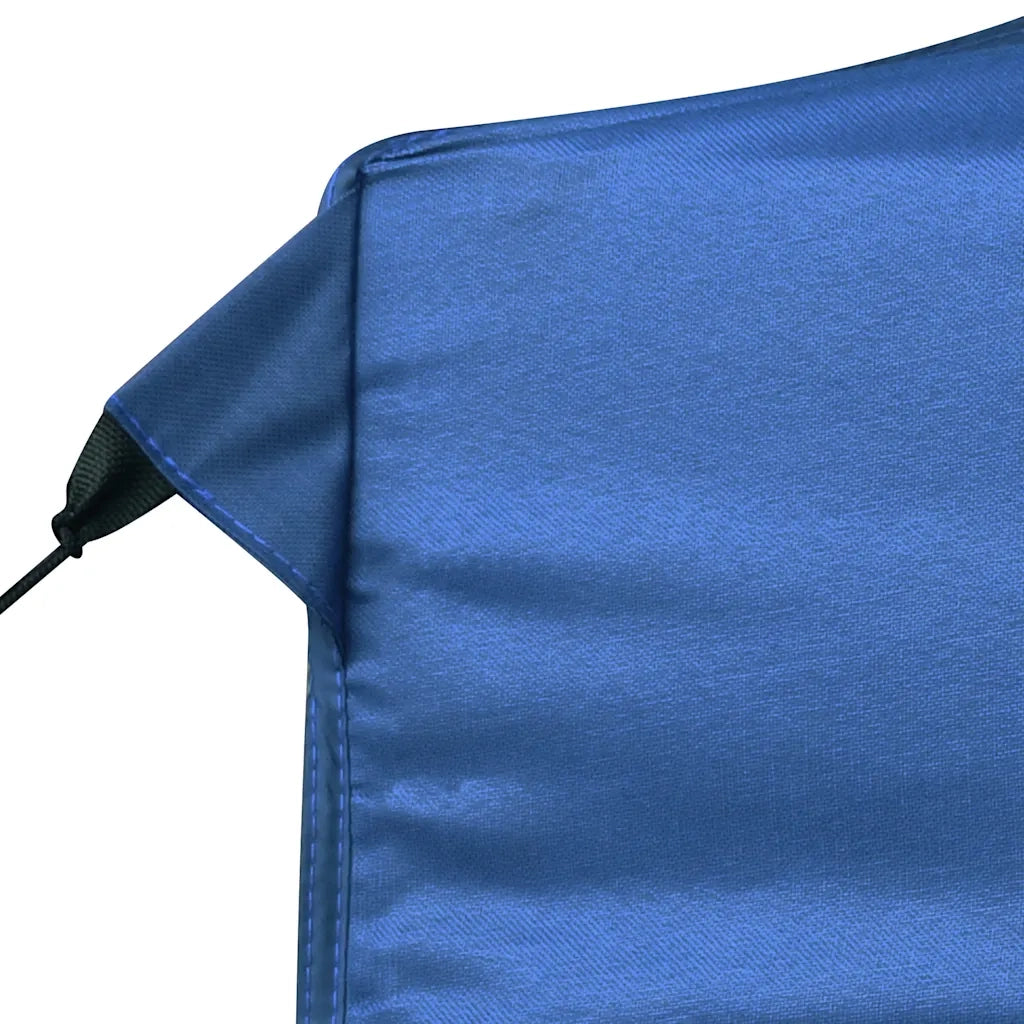 Gazebo | Pergolato Professionale Pieghevole Alluminio con Pareti 6x3 m Blu