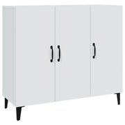 Buffet credenza cassettiera armadio mobile contenitore organizer per cucina soggiorno salotto 90 x 34 x 80 cm legno ingegnerizzato bianco 02_0030529