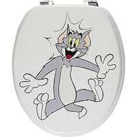 Sanitop-wingenroth sedile wc comic tom, 1 pezzi, bianco, 40499