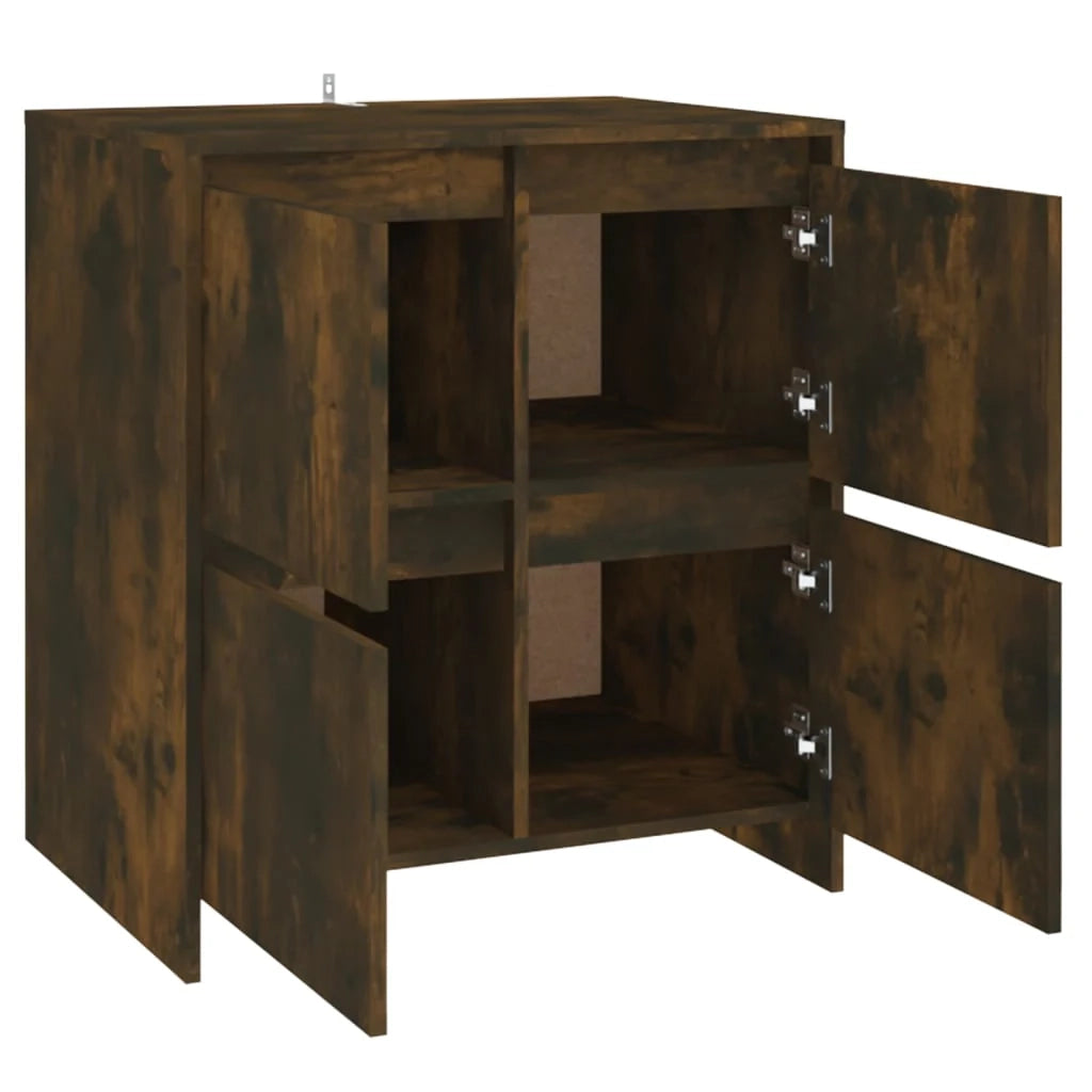 Buffet credenza cassettiera armadio mobile contenitore organizer per cucina soggiorno salotto 70 x 41 x 75 cm legno ingegnerizzato marrone 02_0031095