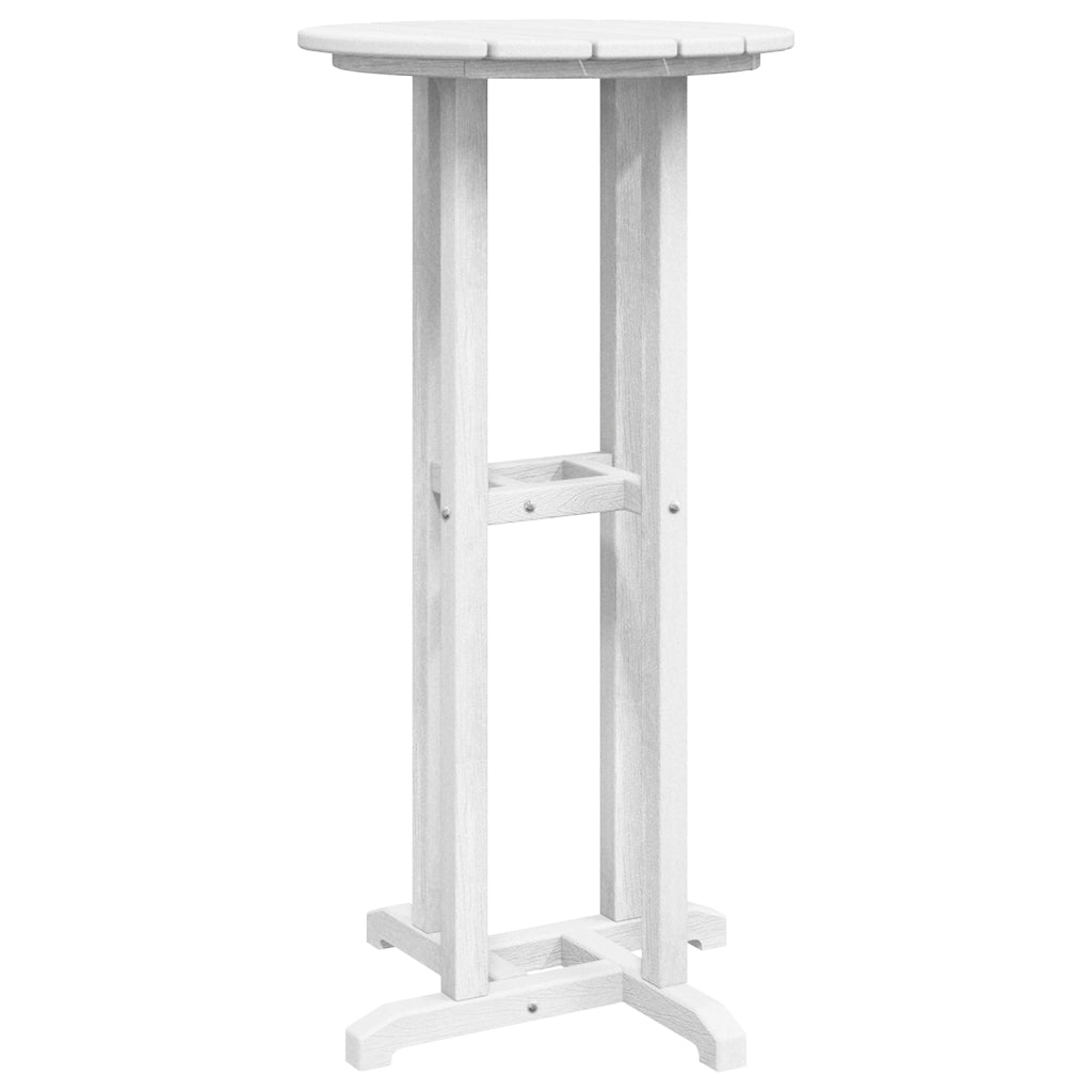 Tavolo da Bar Bianco 55x55x107 cm HDPE