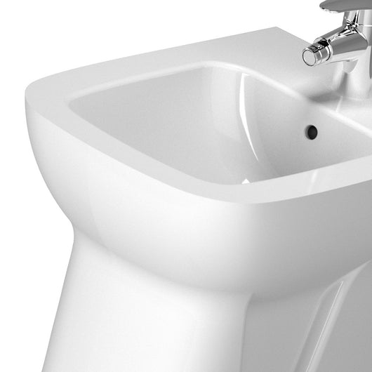 Bidet filo muro a pavimento in ceramica - Serie S20