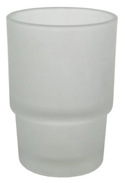 1pz bicchiere ricambio portaspazzolini satinato x tondo' cod:ferx.24922.stock