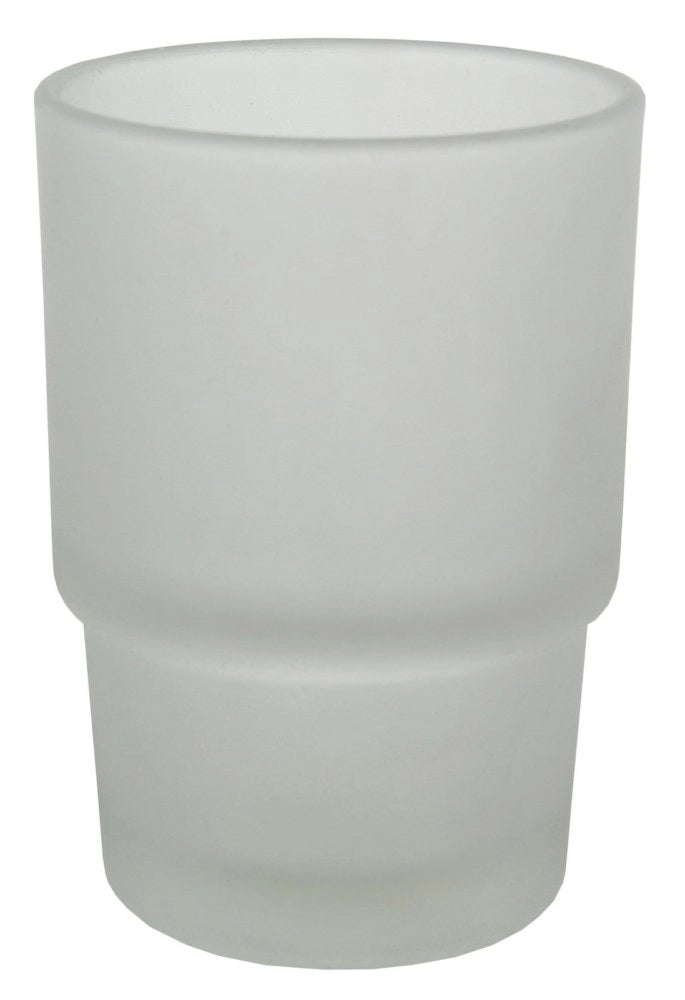 1pz bicchiere ricambio portaspazzolini satinato x tondo' cod:ferx.24922.stock