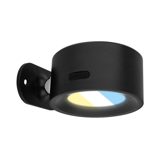 Applique Moderna Tari Plastica Nero Led Integrato 4,5W