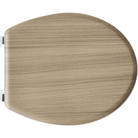 Coprivaso tavoletta sedile wc copriwater universale in legno rov