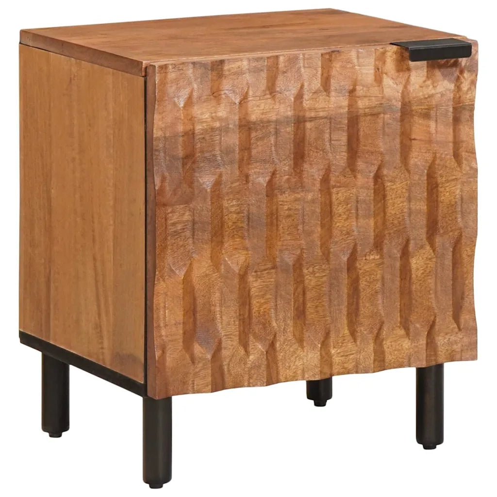 Set di 2 Comodini | Armadio da Notte | Mobiletto da notte Marrone 40 x 33 x 46 cm