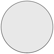 Specchio da Parete | Specchio decorativo Nero ? 60 cm Rotondo
