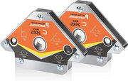 Set di magneetti per posizionamento di laser da 25 kg - 2 pezzi - Angoli di posizionamento 45°, 90°, 135° e 180°