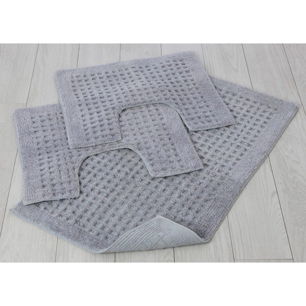 PARURE TAPPETI COTONE 50X80CM IN COLORI DIVERSI