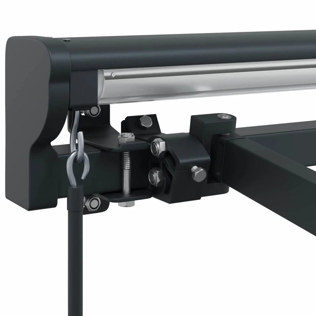 Telaio di tenda manuale Regolabile Antracite 3 x 2 m Acciaio