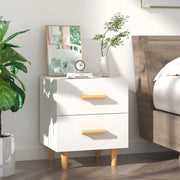 Comodino Bianco 40x35x47,5 cm cod mxl 30861
