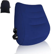 Cuscino di sostegno lombare ergonomico - Cuscino gonfiabile per seggiolino, auto, aereo etc.