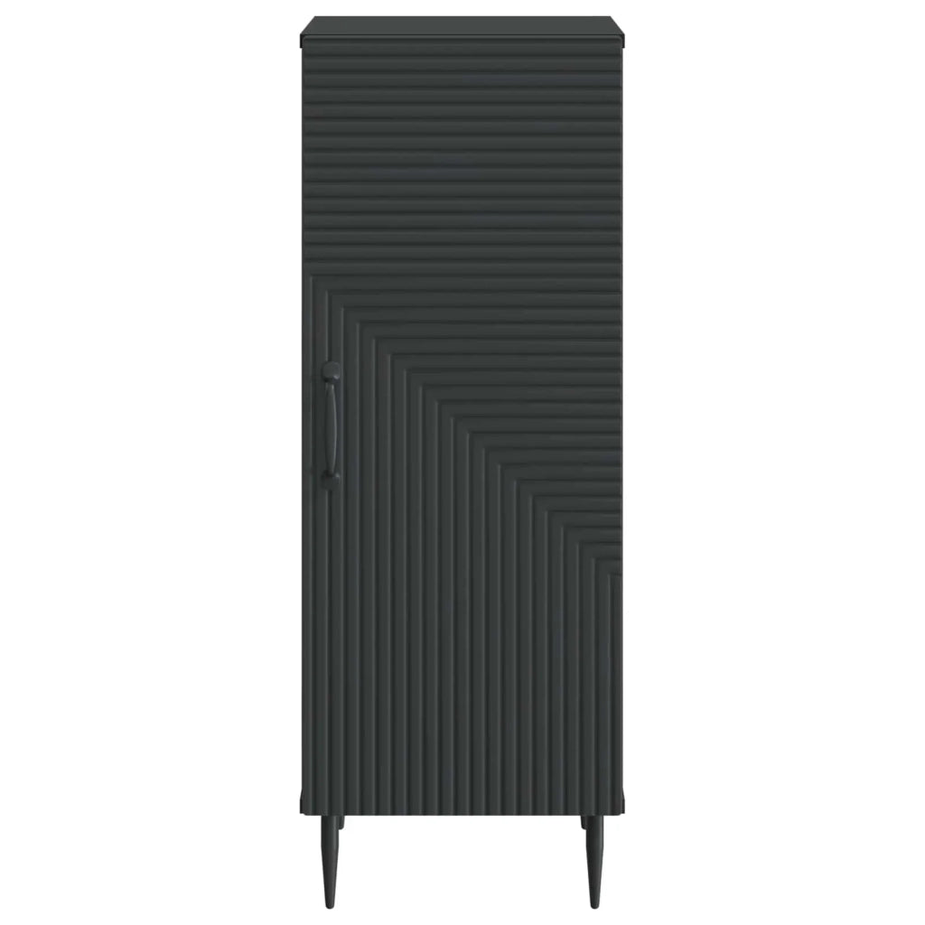 Credenza Nero 33 x 34,5 x 89,5 cm Legno ingegnerizzato 894826