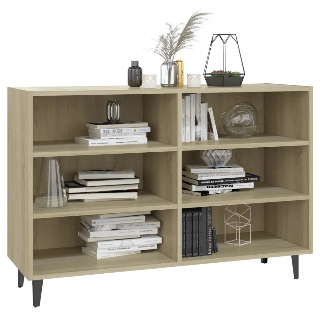 Credenza Rovere Sonoma 103,5x35x70 cm in Truciolato cod mxl 23016