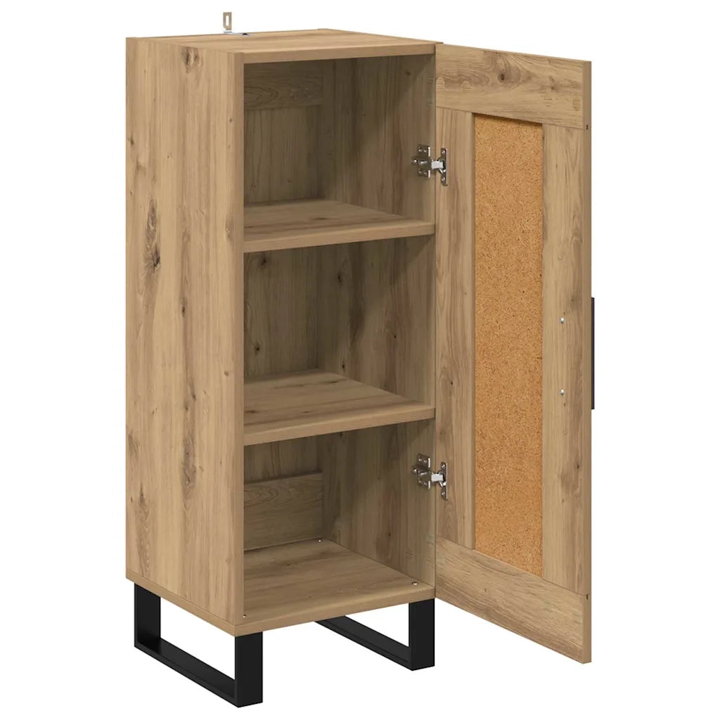 Credenza | Madia | Buffet da pranzo | Armadio da pranzo Rovere artigianale 34,5 x 34 x 90 cm