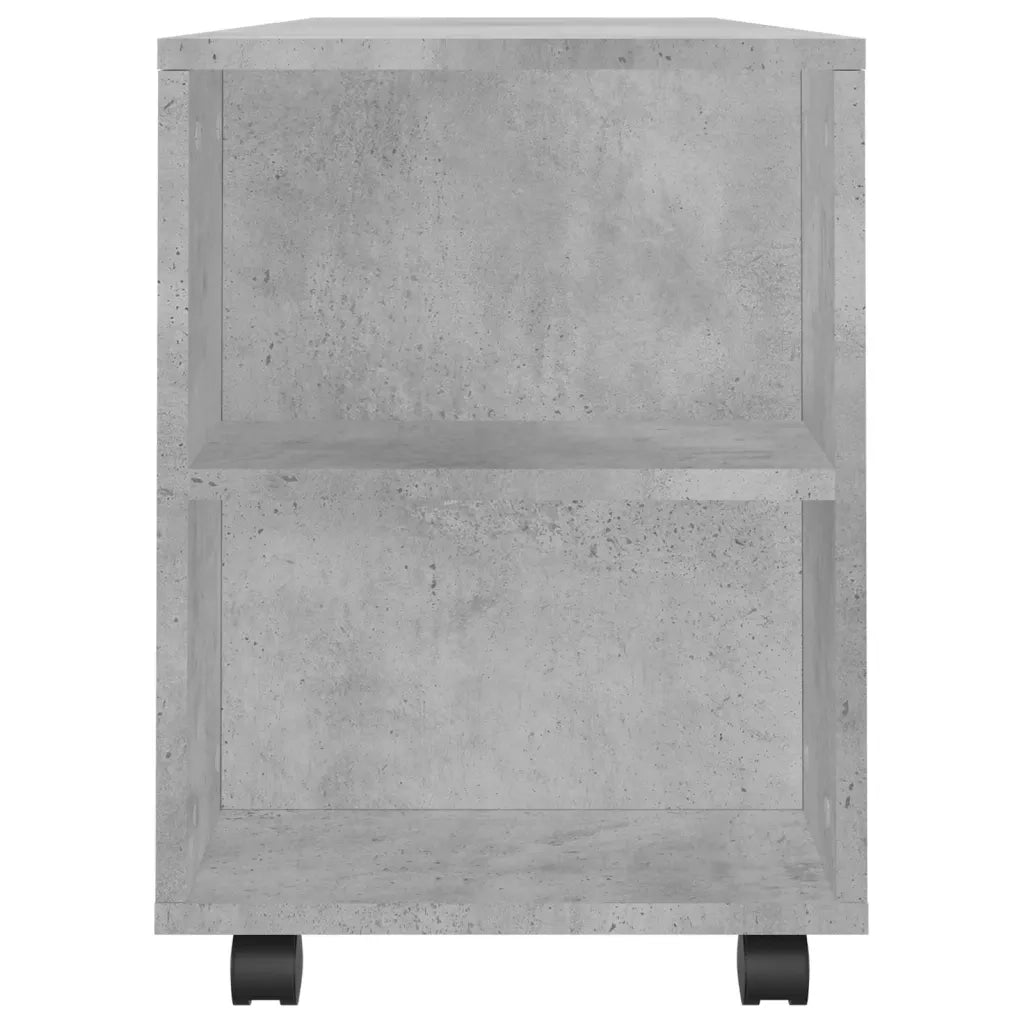 Mobile TV | Armadietto TV | Mobile Porta TV Grigio Cemento 102x34,5x43cm Legno Multistrato