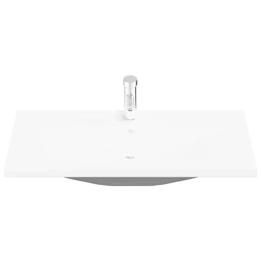 Set di mobili per il bagno 3 pcs Rovere Nero Legno multistrato 3334330