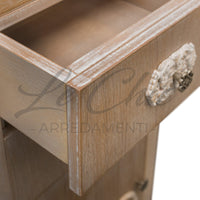 Set trittico 3 colonne varie misure in rovere rosa antico