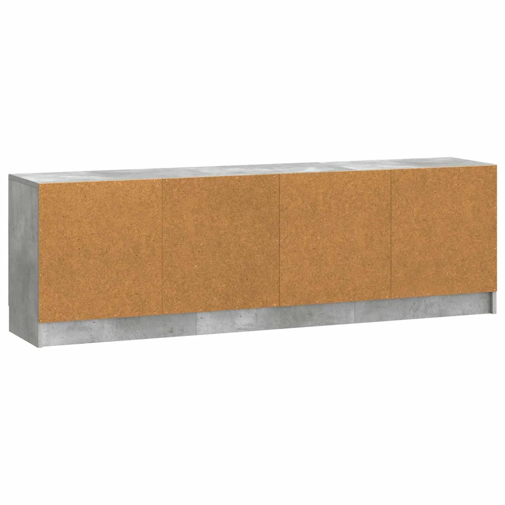 Mobile TV Grigio Cemento 150 x 31 x 47 cm Legno ingegnerizzato 895838